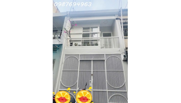 Q10 CMT8 GẦN LAN ANH HẺM 1 SẸC Ô TÔ ĐẬU CỬA 3.8x9M SỔ VUÔNG ĐẸP NHÀ MỚI 6.xT